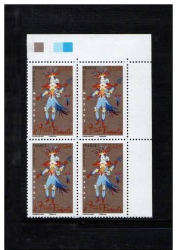 FRANCE 2006-Bloc De Quatre (4) YT N°3922** Gommé Les Operas De Mozart Flute Enchantée 0.53€ CDF Couleur - Unused Stamps