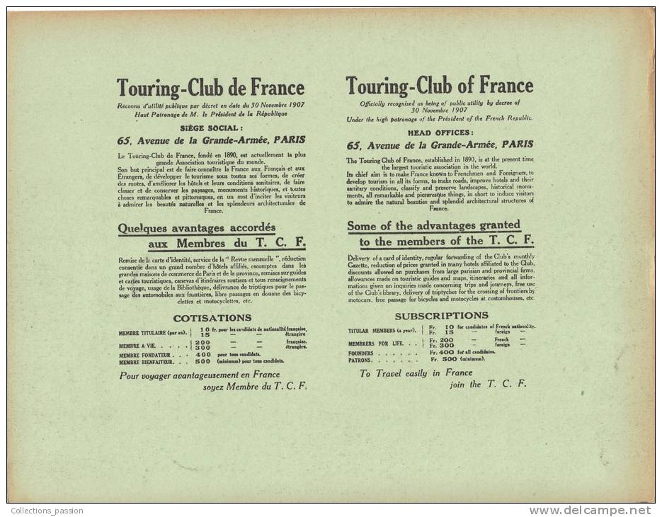 Photographie , Touring Club De France ,  22 X 27.5 , 2 Scans , La Chaine Des PUYS   ,Frais D'envoi 1.95 € , - Lieux