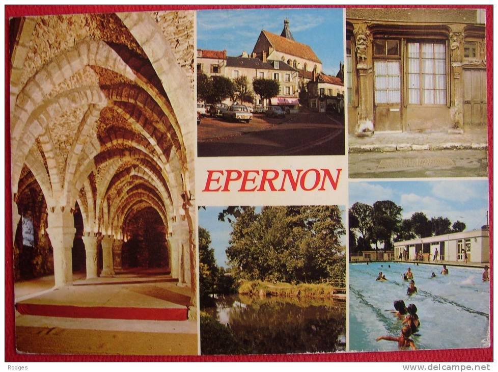Dep 28 , Cpm  EPERNON , Les Pressoirs , Le Centre , Les Bords De La Drouette , Maison De Bois,28.140.25 (V3.48) - Epernon