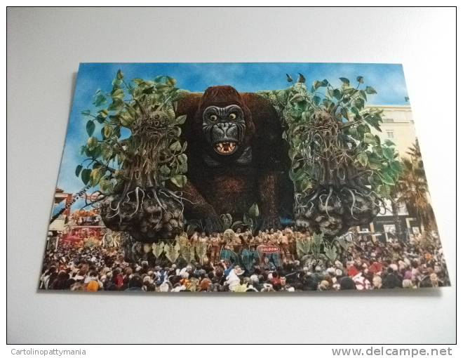 Carnevale Di Viareggio L'isola Misteriosa Costruttore Franco Malfatti Gorilla - Carnaval