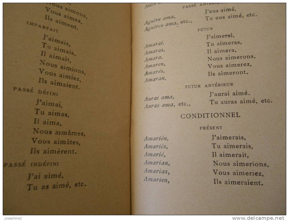 Grammaire Et Guide De La Conversation Provençales - Aubanel Frères - Xavier De Fourvières - Old Books