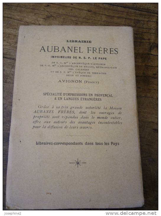 Grammaire Et Guide De La Conversation Provençales - Aubanel Frères - Xavier De Fourvières - Alte Bücher