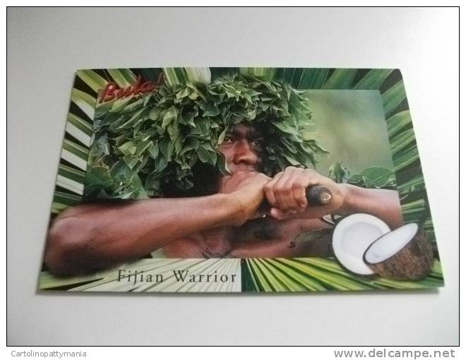 Fiji Bula Fijian Warrior Cocco Raccoglitore Di Cocco - Figi