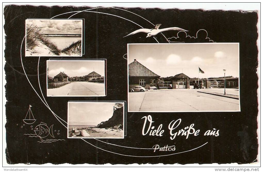 AK Viele Grüße Aus Putlos Mehrbild 4 Bilder 10. 3.60 - 13 (24b) OLDENBURG (HOLST) * Vogelfluglinie * Nach Lübeck - Oldenburg (Holstein)