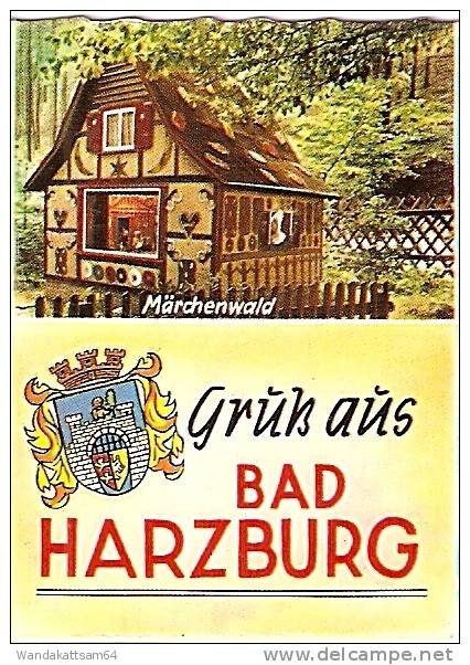 AK 514627 Gruß Aus BAD HARZBURG Mehrbild 8 Bilder Mit Wappen 15. 6.62 -- 8 32 HILDESHEIM 1 Ad Werbestempel 79. Deutsche - Bad Harzburg