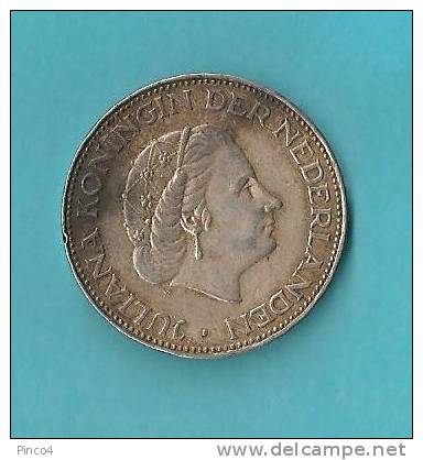 OLANDA - NEDERLAND  - 2,5  GULDEN 1960 SILVER - 1948-1980 : Juliana