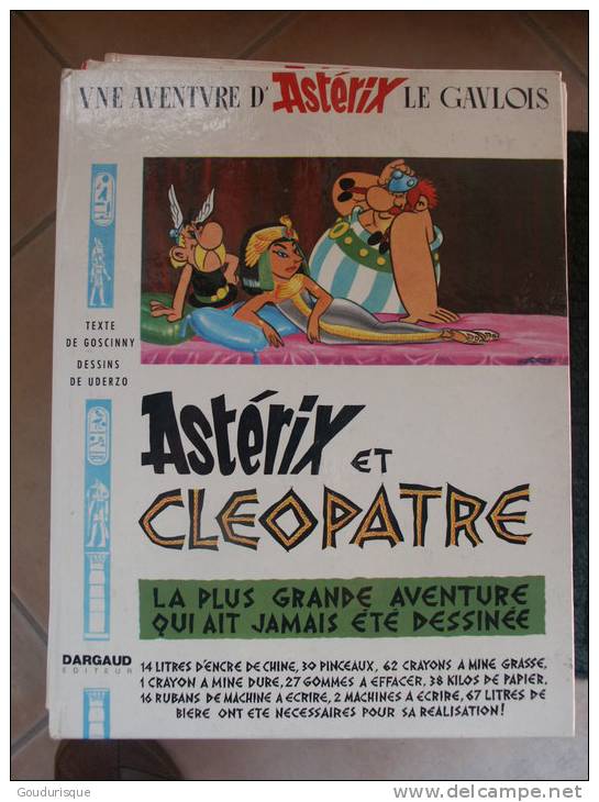 ASTERIX ET CLEOPATRE   UDERZO - Asterix