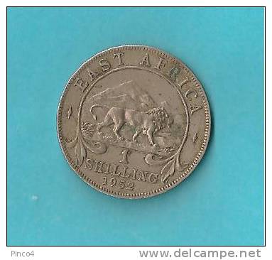 BRITISH EAST AFRICA  1 SHILLING 1952 - British Colony