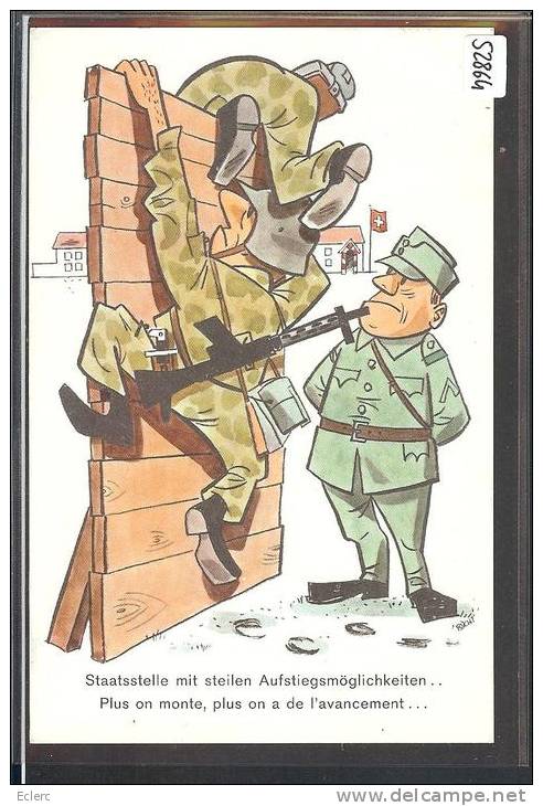 HUMOUR - ARMEE SUISSE  - TB - Autres & Non Classés