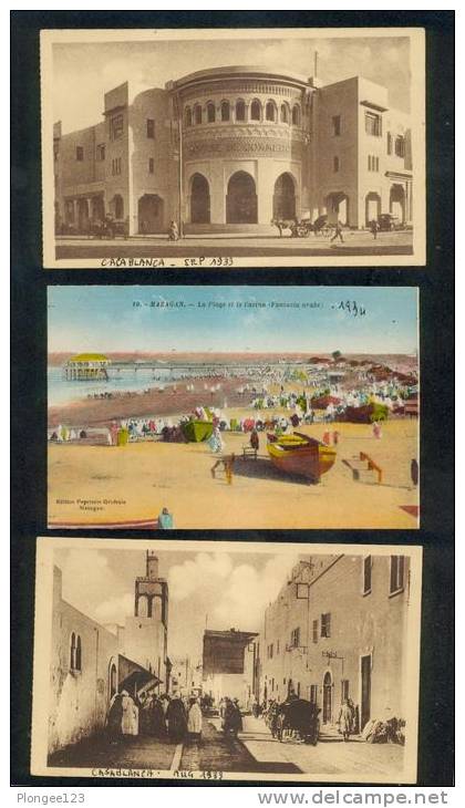 Lot De 10 CPA Du MAROC - 5 - 99 Cartes