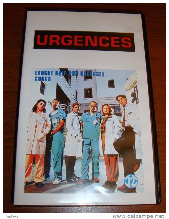 Vhs Pal Urgence 3 Longue Nuit Aux Urgences + Chocs E.R.Version Française - TV-Reeksen En Programma's