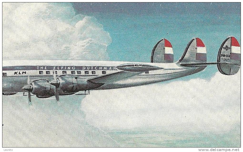Super Constellation L 1049 G Lockheed KLM PANAM Flying Dutchman Panama 1955 - 1946-....: Era Moderna