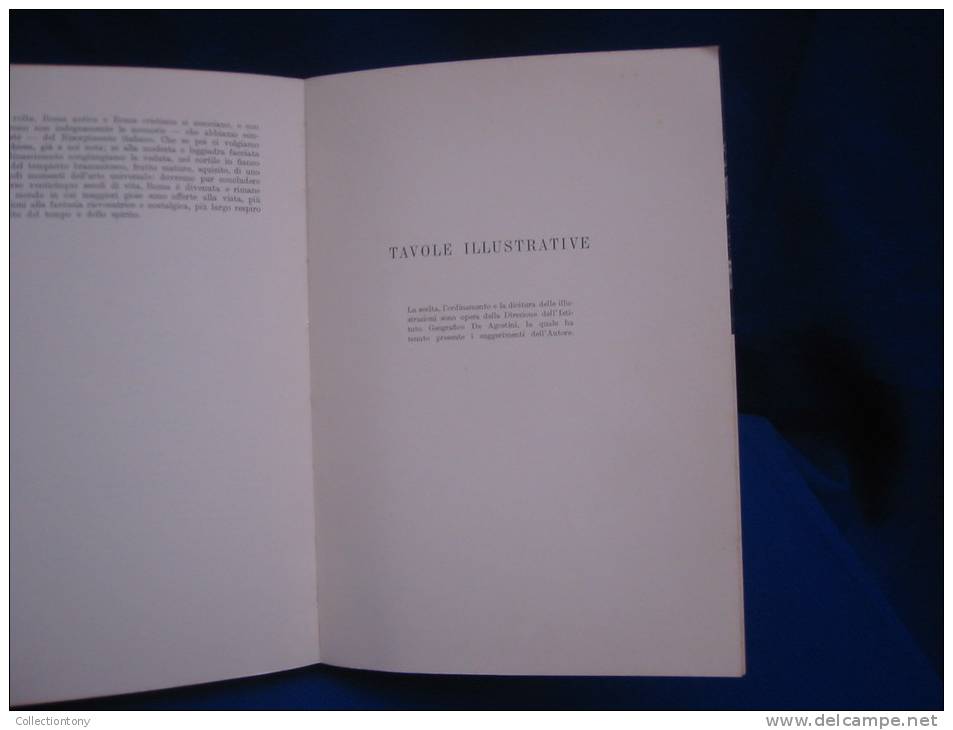 Volume- "Roma"- Editore Salvatorelli - 1951 - Con 129 Foto In Bianco E Nero - Molto Bello - Livres Anciens