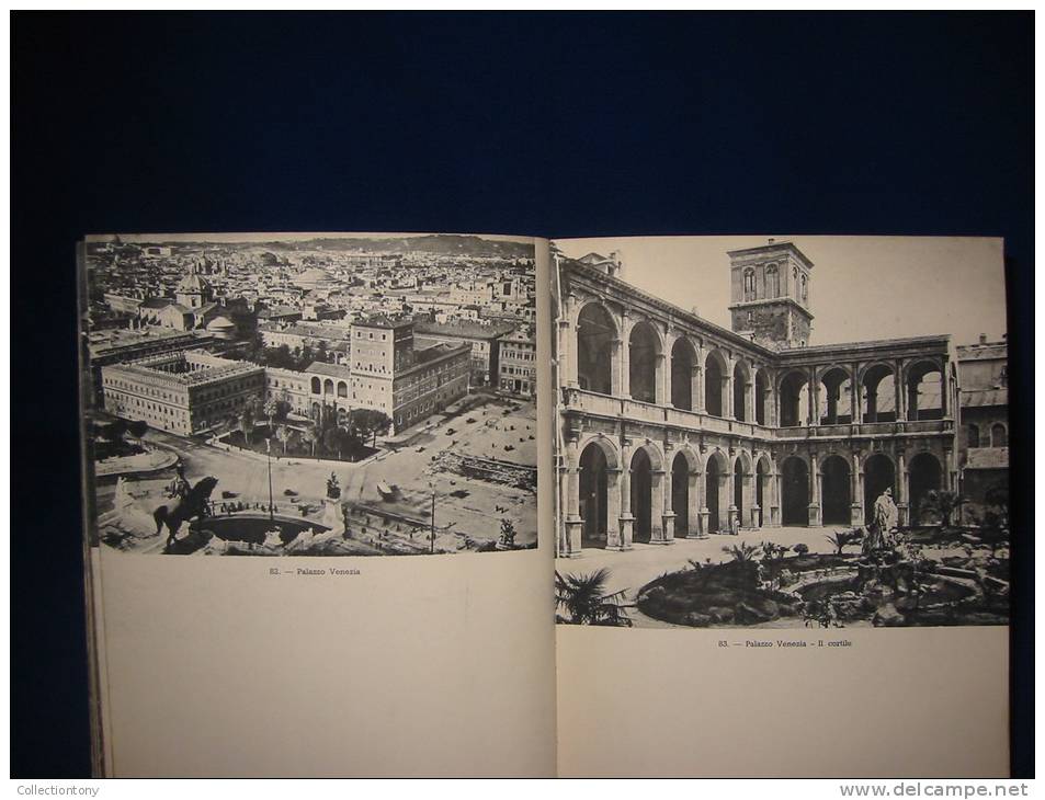 Volume- "Roma"- Editore Salvatorelli - 1951 - Con 129 Foto In Bianco E Nero - Molto Bello - Libri Antichi