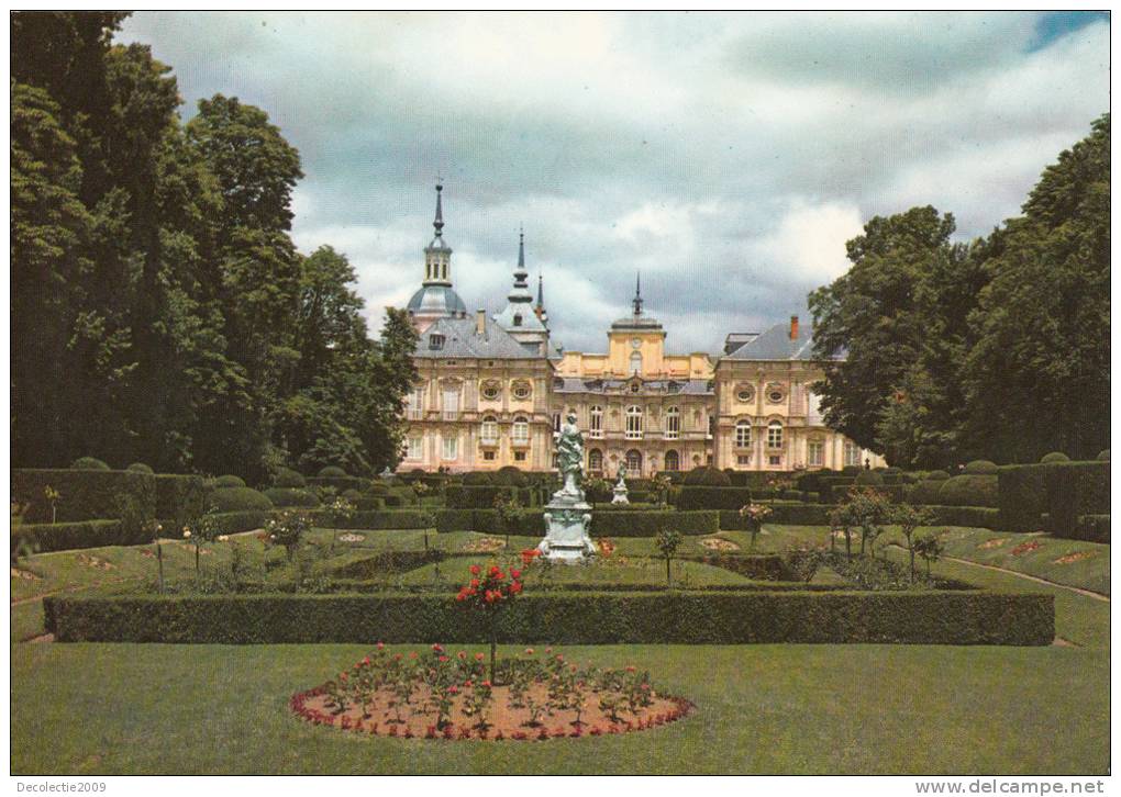 B33176 La Granja De San Idefonso Palace From Fame Flower Garden Not  Used Perfect Shape - Segovia