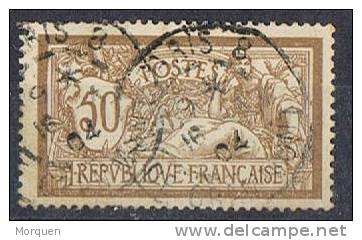 50 Cts Tipo MERSON, Francia 1900, VARIEDAD,  Yvert Num 120 º - 1900-27 Merson