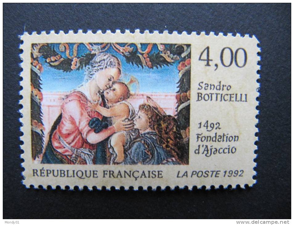 5-745 Sandro Boticelli XVe Siècle Madone Madonna Religion Catholicisme Maissance Jesus Angel Ange Sainte Vierge - Quadri