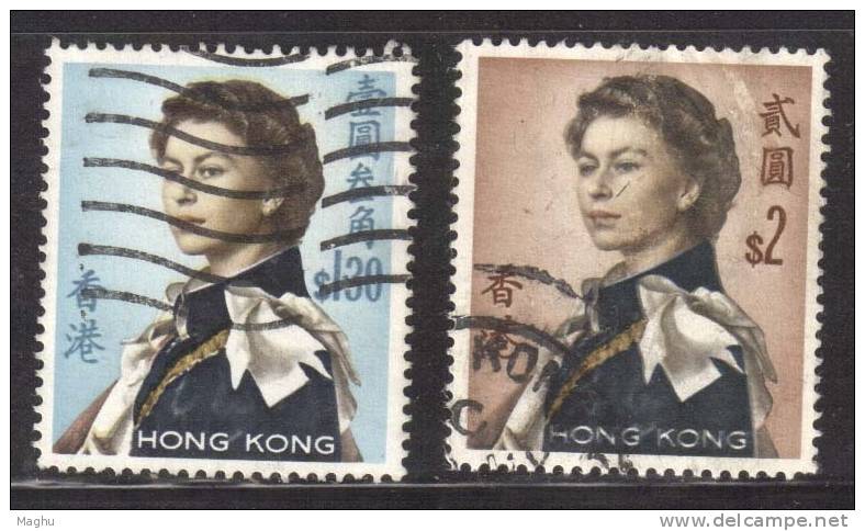 Hong Kong Used 1962, 2 Values - Used Stamps