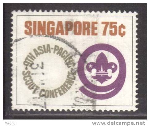 Singapore 1974 Used 75 C Scouts - Singapour (...-1959)