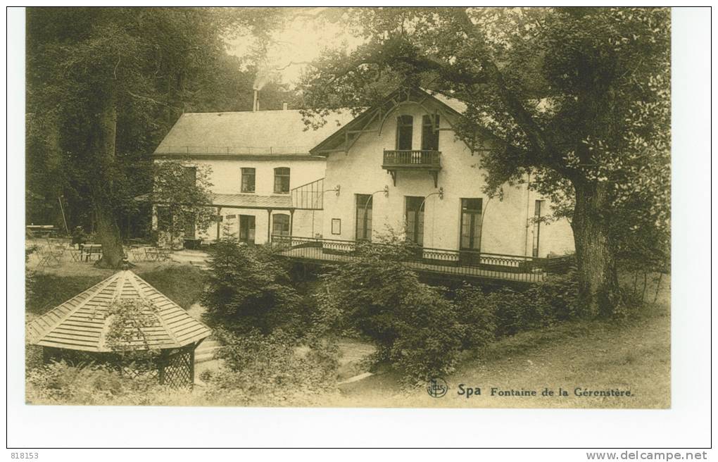 Spa - Fontaine De La Géronstère - Spa