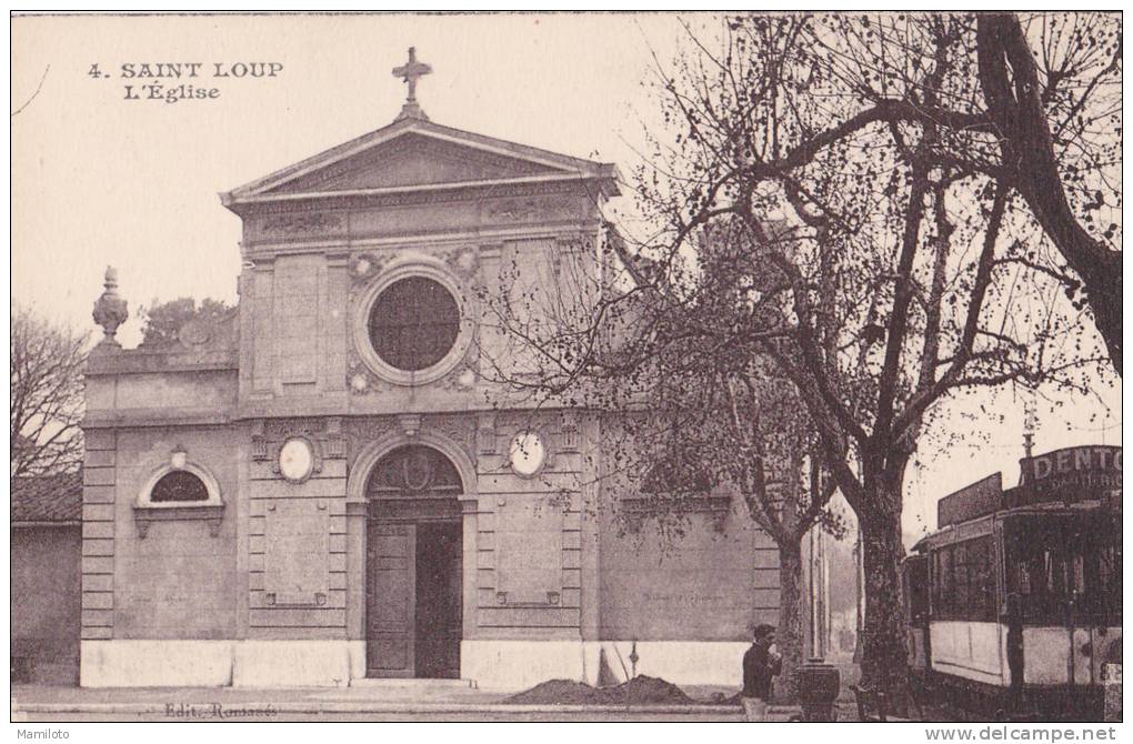 MARSEILLE St Loup " L´Eglise " - Südbezirke, Mazargues, Bonneveine, Pointe Rouge, Calanque-Felsen