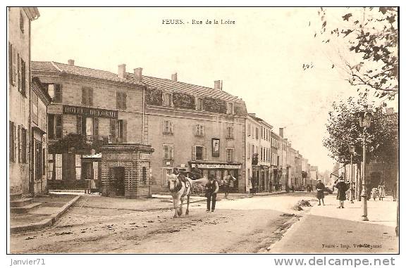 Feurs : Rue De La Loire - Feurs