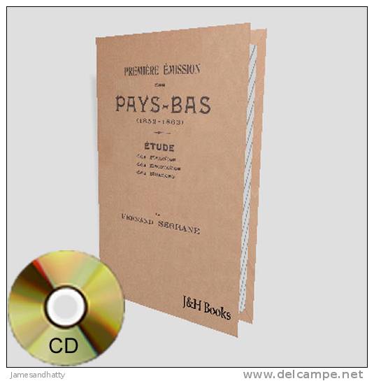 1852-63 Timbres Pays-Bas Planches Retouches Nuances CD - Frans