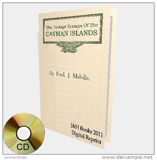 Cayman Islands Stamps -1919 Book Commonwealth Caribbean - F. J. Melville - English