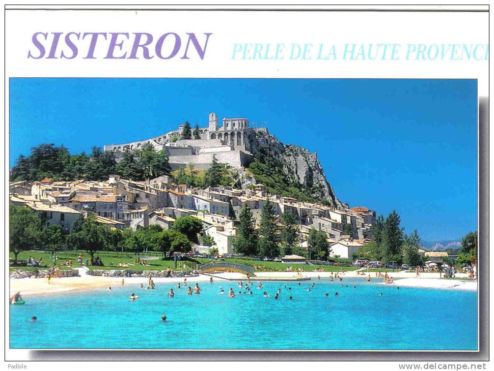Carte Postale 04. Sisteron  Trés Beau Plan - Sisteron