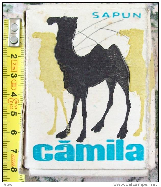 ROMANIA-SAVON / SOAP STELA-CAMEL,empty  Boxe - Etiketten