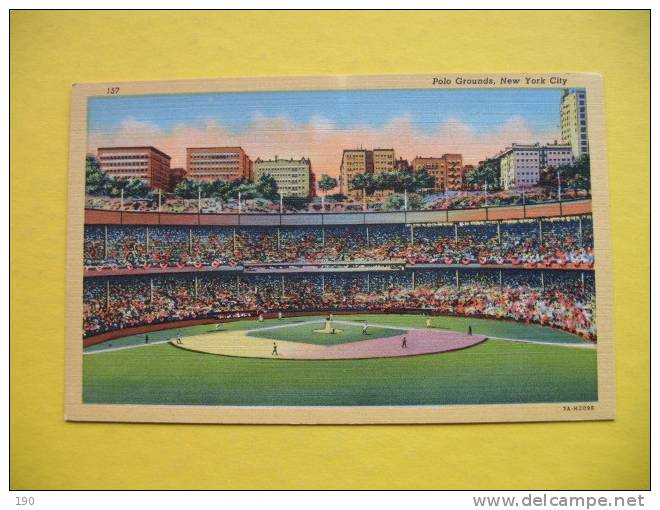 Polo Grounds- Stadium,New York City - Baseball