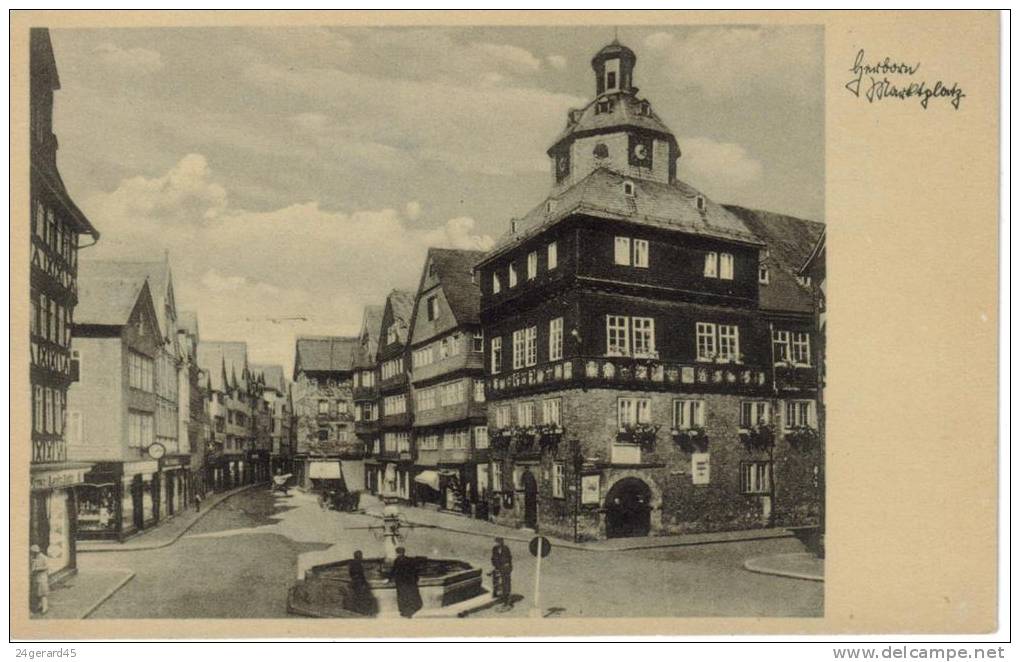 CPSM HERBORN (Allemagne-Hesse) - Marktplatz - Herborn