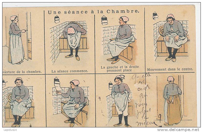 B B S 482 / C P A - ILLUSTRATEUR  ??????? UNE SEANCE A LA CHAMBRE - Ante 1900