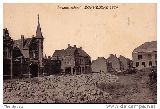 ST LUCASSCHOOL ZONNEBEKE 1924 - Zonnebeke