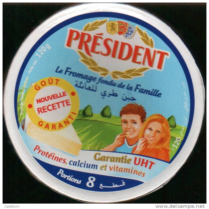 Etiquette De Fromage  LE PRESIDENT-algerie - Fromage