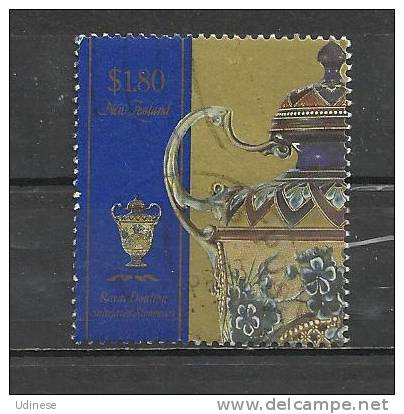 NEW ZEALAND 1993 - ROYAL DOULTON CERAMICS 1.80 - USED OBLITERE GESTEMPELT USADO - Used Stamps