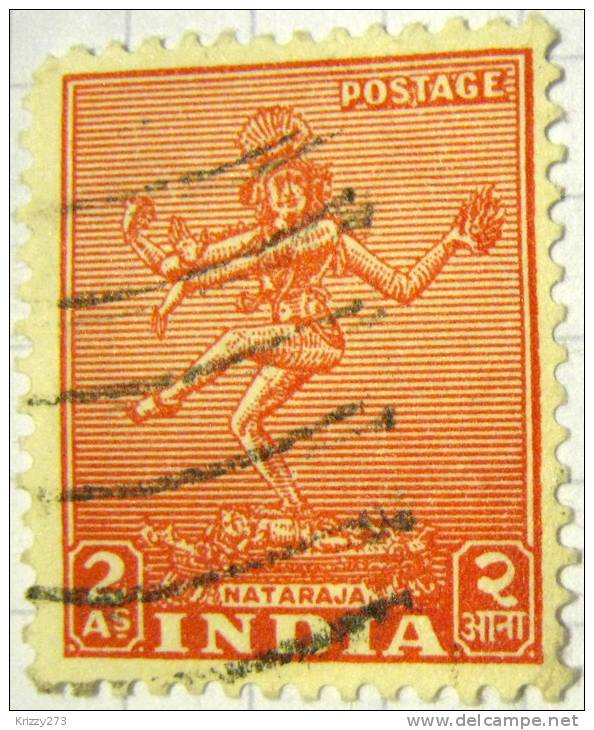 India 1949 Nataraja 2as - Used - Gebraucht