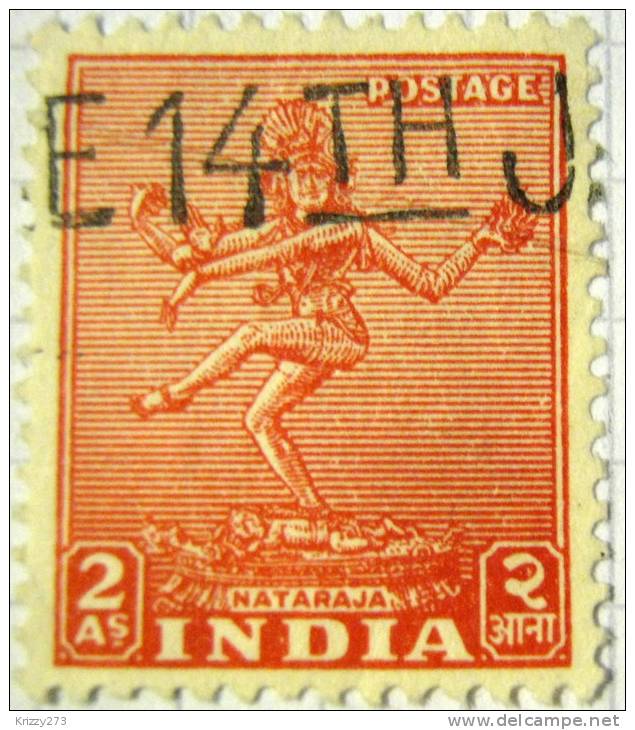 India 1949 Nataraja 2as - Used - Used Stamps