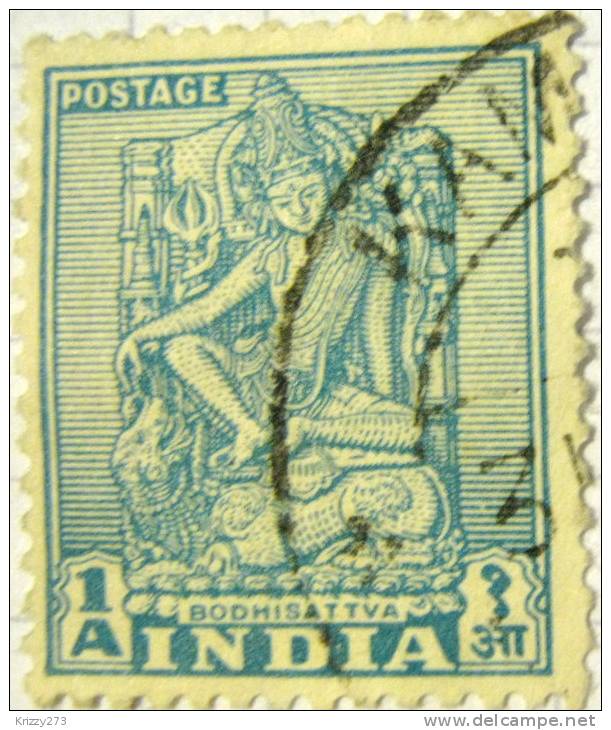 India 1949 Bodhisattva 1a - Used - Oblitérés