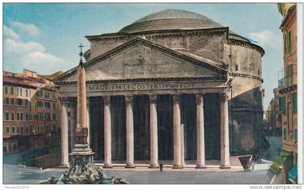 B33761 Roma The Pantheon Not Used Perfect Shape - Pantheon