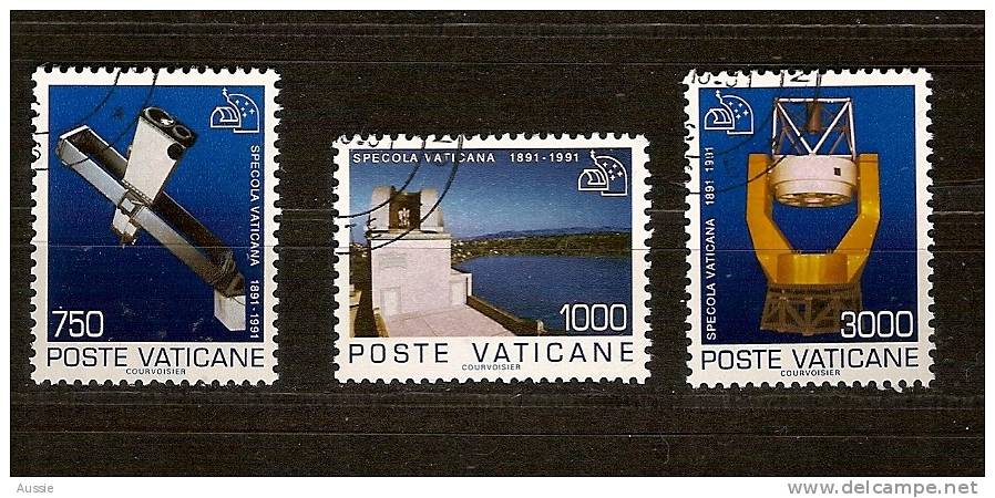 Vatican Vatikaanstad Yvertn° 908-10 (°) Oblitéré Used Cote 10 Euro - Used Stamps