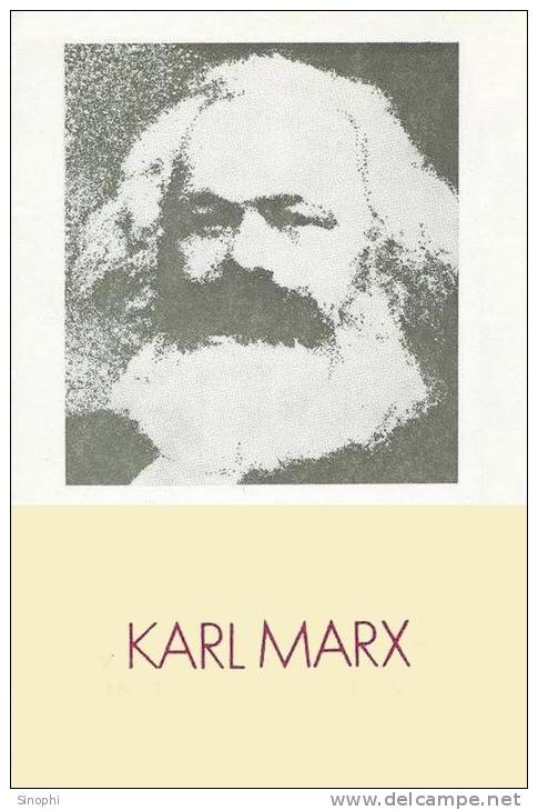 11A -025  @  Karl Marx   ( Postal Stationery, -Articles Postaux -Postsache F - Karl Marx