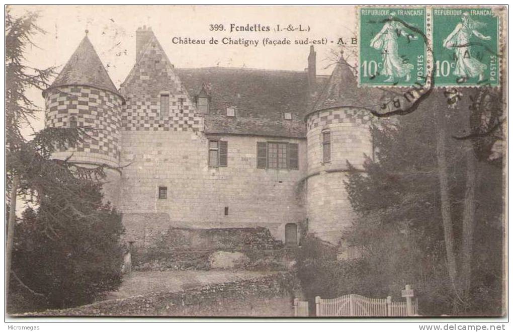 FONDETTES - Château De CHATIGNY - Fondettes