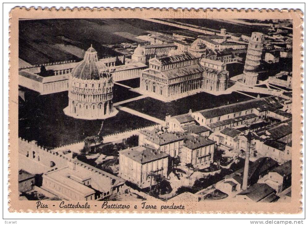 PISA - Cattedrale, Battistero E Torre Pendente. Non Viaggiata - Pisa