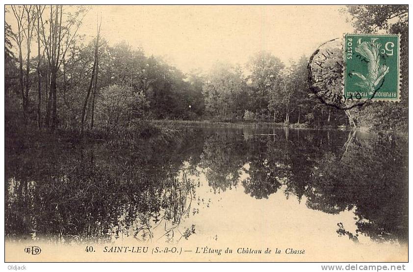 SAINT-LEU L'étang Du Château De La Chasse - Saint Leu La Foret