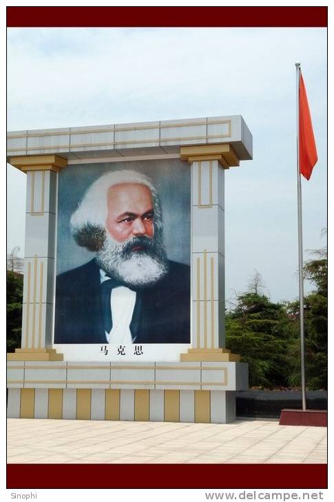 11A -097    @      Karl Marx  , ( Postal Stationery, -Articles Postaux -Postsache F ) - Karl Marx
