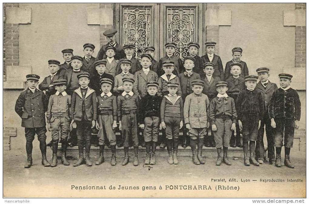 Pontcharra Sur Turdine : Pensionnat De Jeunes Gens - Pontcharra-sur-Turdine