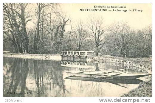 95 - Mortefontaine - Le Barrage De L' Etang  : Achat Immédiat - Survilliers