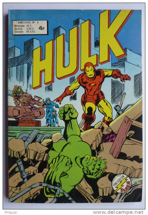 PETIT FORMAT HULK 5 AREDIT 1ERE SERIE - Hulk