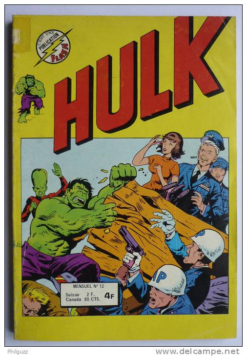 PETIT FORMAT HULK 12 AREDIT 1ERE SERIE (1) - Hulk